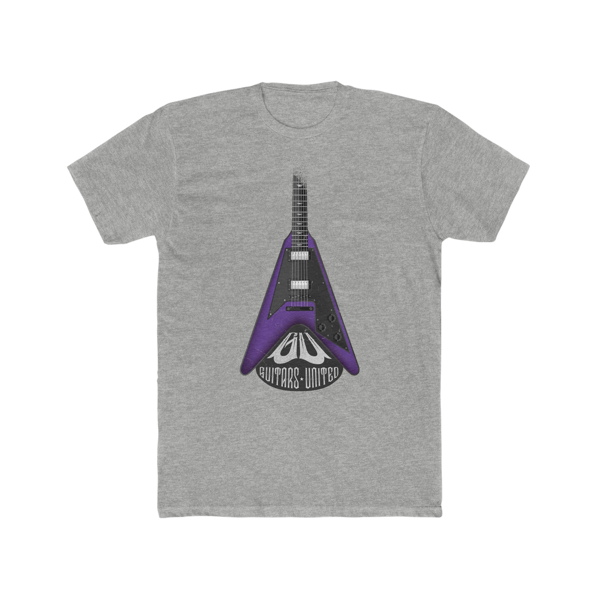 Flying High Purple Guitar Tee