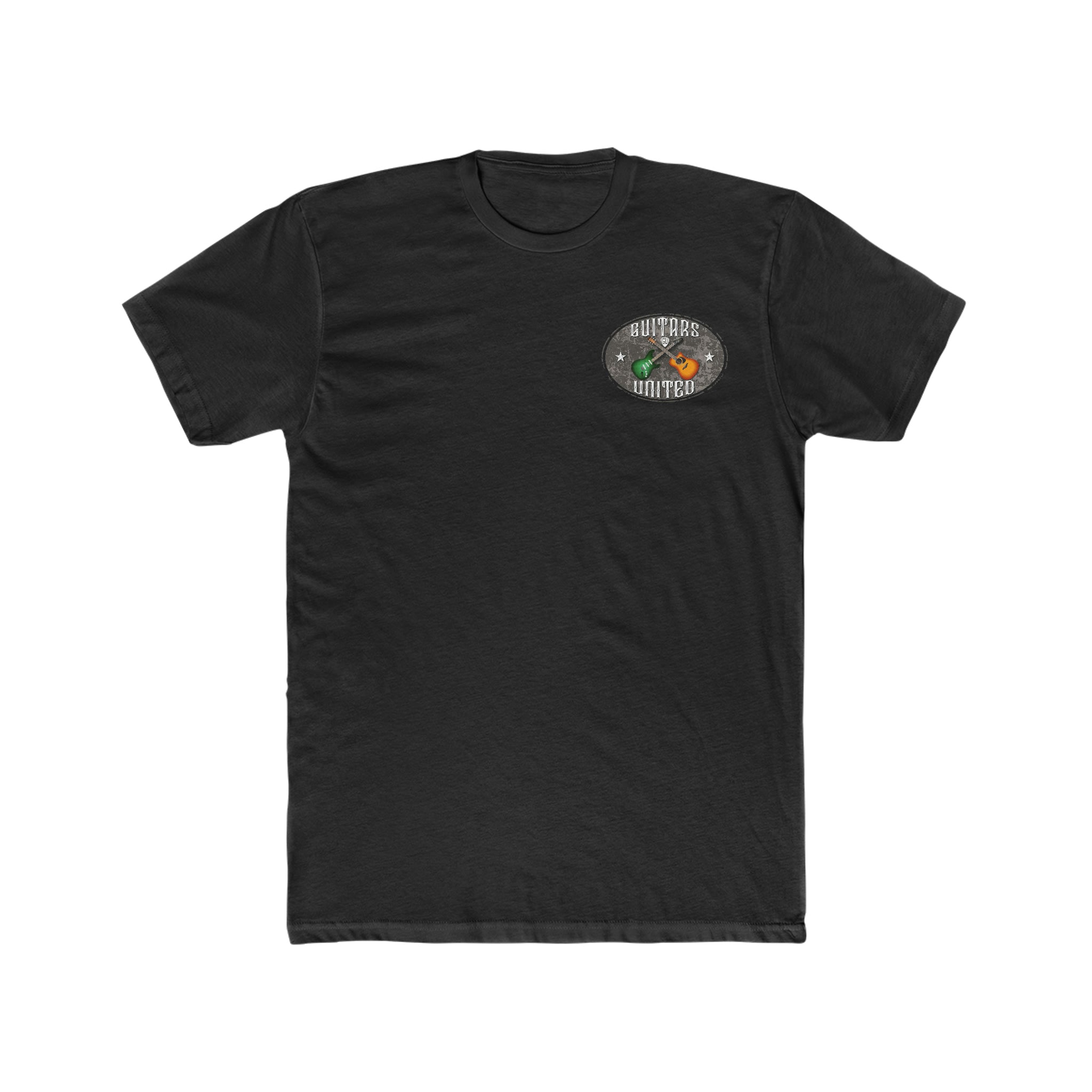 Rocket Launch Blue Guitar Tee