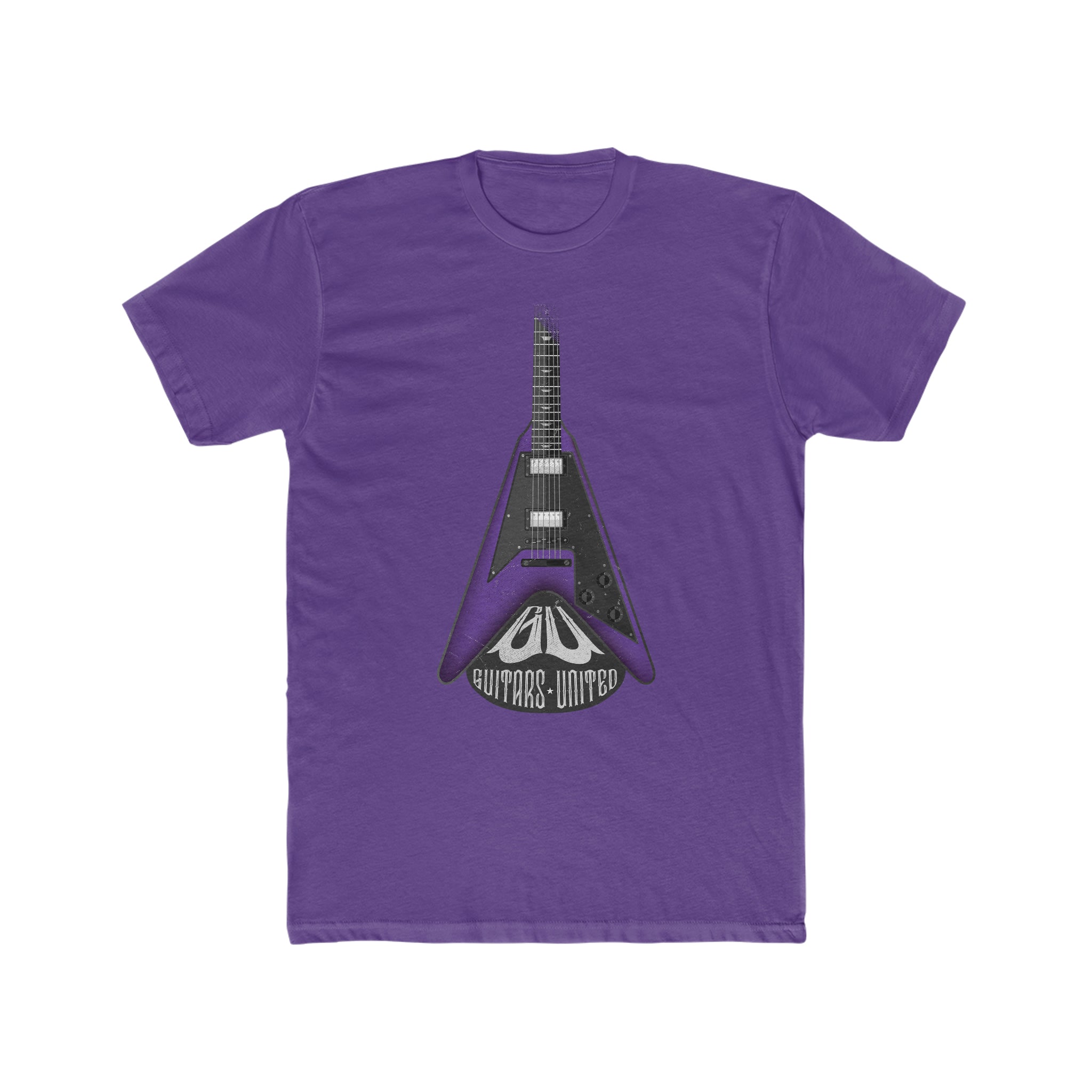 Flying High Purple Guitar Tee