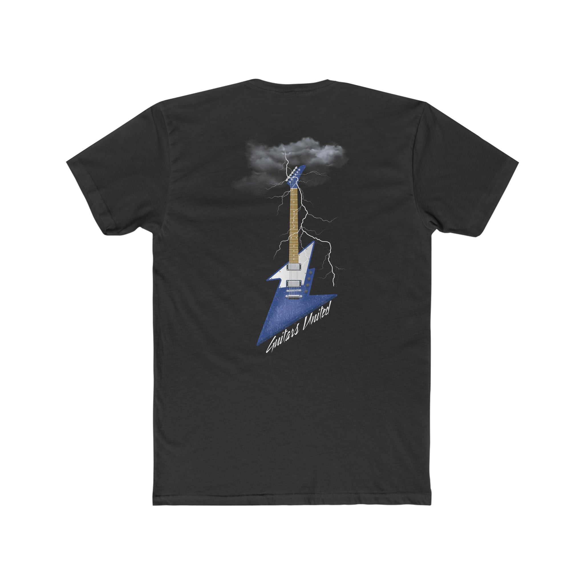 Lightning from Above Tee - Blue