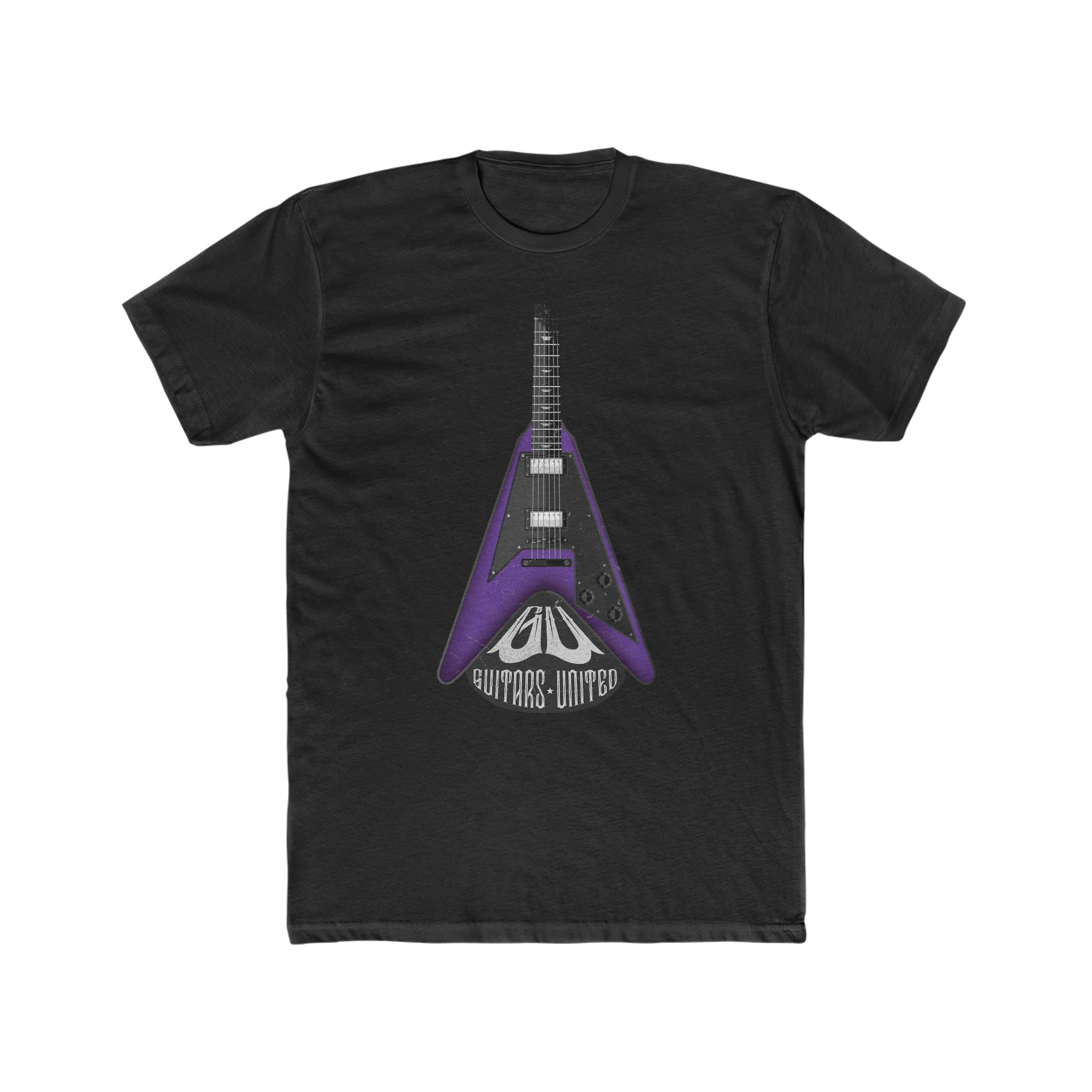 Flying High Purple Guitar Tee
